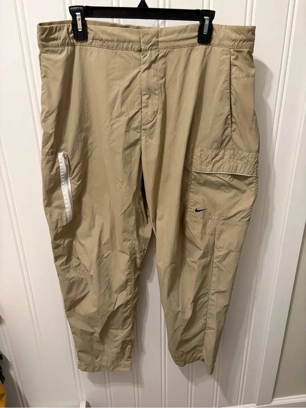 Nike Men's Sportswear Style Essentials Utility Pants Beige DM6681-250 SZ 36